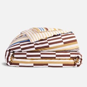 Brooklinen Queen Duvet and 2 Standard Pillowcases - Brand New